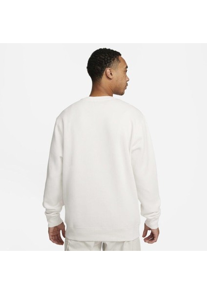 Club Fleece Erkek Beyaz Sweatshirt modelleri