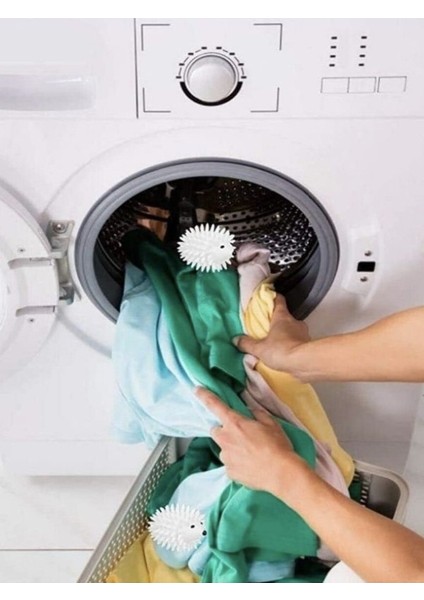 2'li Kirpi Model Tüy Toplayıcı Kırışık Önleyici Çamaşır Kurutma Topu fırsatları