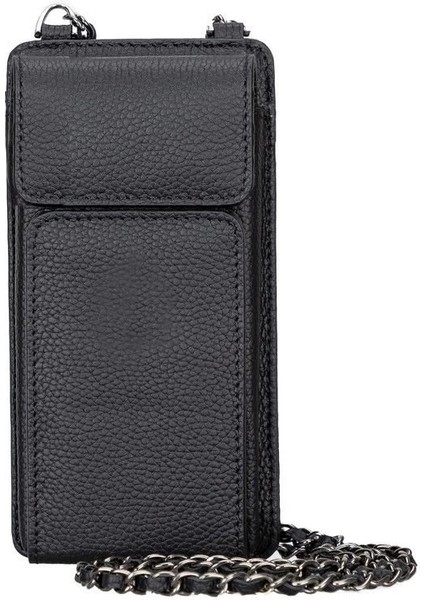 Avjin 6.9 Inch Uyumlu Deri Kılıf Cüzdan Askılı Erc1 Siyah fırsatları