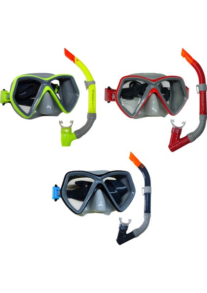 Daphne Snorkel Maske Set - 2189A/113CSB (Lisinya)