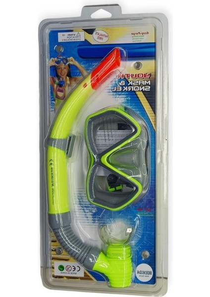 Daphne Snorkel Maske Set - 2189A/113CSB (Lisinya) fiyatları