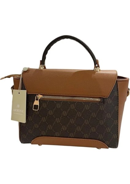 Çanta Noktalı 378 Kahverengi