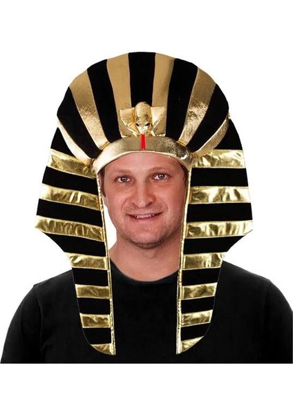 Mısırlı Tutankamon Şapkası Kobra Yılan Figürlü - Lisinya fiyatları