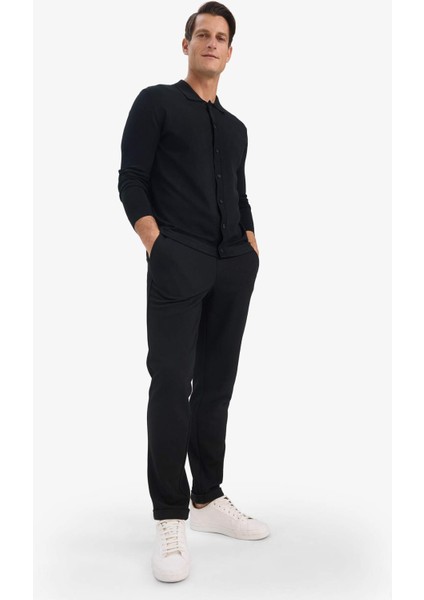 Jogger Fit Kısa Paça Penye Pantolon F0412AX25WN fiyatları
