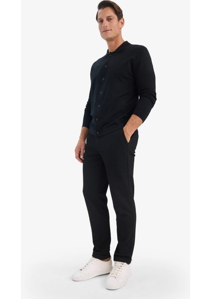 Jogger Fit Kısa Paça Penye Pantolon F0412AX25WN fırsatları
