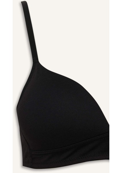 Dantel Detaylı Pamuklu Kaplı Pedli Balensiz Bra Fall in Love X9027AZ25AU modelleri