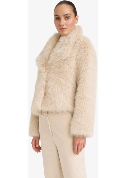 Regular Fit Kısa Suni Kürk F2606AX25WN indirimleri