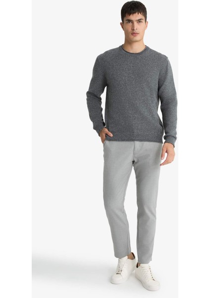 Standart Fit Bisiklet Yaka Triko Kazak F7222AX25WN fiyatları