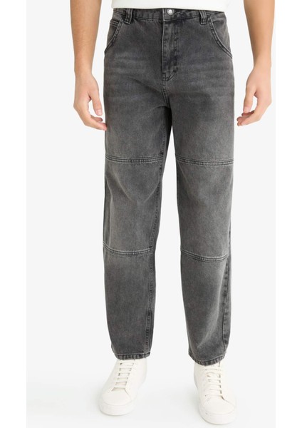 Relax Fit Yırtık Detaylı Jean Pantolon E8420AX25AU fırsatları