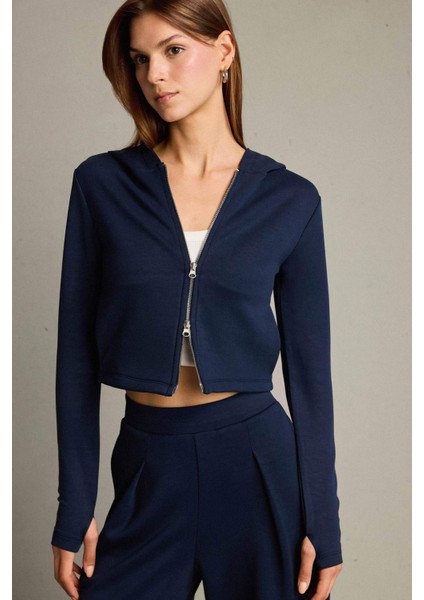 Kapüşonlu Fermuarlı Modal Hırka G2956AX25AU modelleri