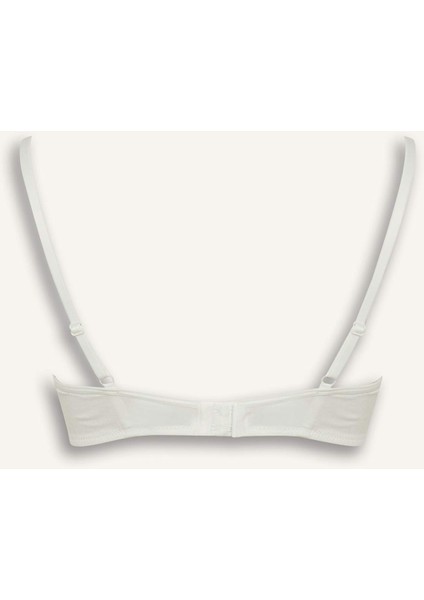 Dantel Detaylı Pamuklu Kaplı Pedli Balensiz Bra-Fall in Love X9027AZ25AU fiyatları