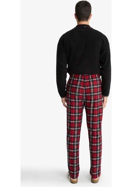 Regular Fit Cepli Polar Kareli Pijama Altı G2730AX25WN indirimleri