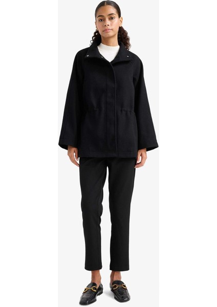 Regular Fit Fermuarlı Kaşe Mont F2788AX25WN fiyatları