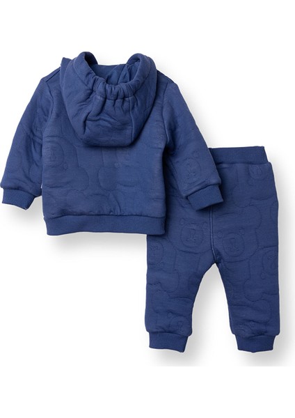 Erkek Bebek Yenidoğan Bearish Sweatshirt-Hırka-Alt Kapitone Örme Bisiklet Yaka Uzun Kol Patiksiz Pa fiyatları