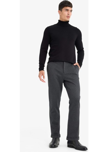 Tailored Regular Fit Düz Paça Penye Pantolon F1738AX25WN fiyatları
