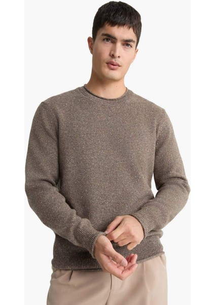 Standart Fit Bisiklet Yaka Triko Kazak F7222AX25WN modelleri