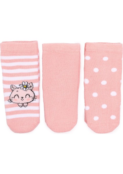 Kız Bebek 3lü Havlu Çorap