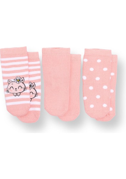 Kız Bebek 3lü Havlu Çorap modelleri