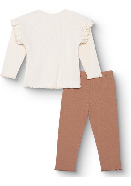 Kız Bebek Leopar Bluz-Tayt Kaşkorse Reçme Paça fiyatları