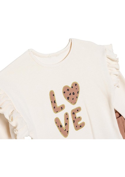 Kız Bebek Leopar Bluz-Tayt Kaşkorse Reçme Paça modelleri