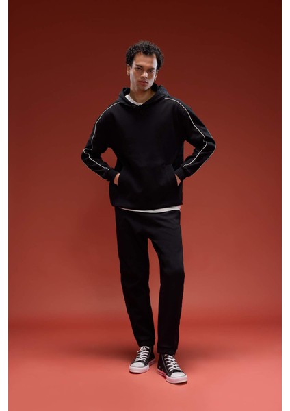 Regular Fit Beli Bağcıklı Cepli Eşofman Altı E9745AX25AU