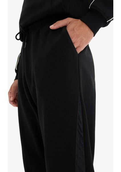 Regular Fit Beli Bağcıklı Cepli Eşofman Altı E9745AX25AU