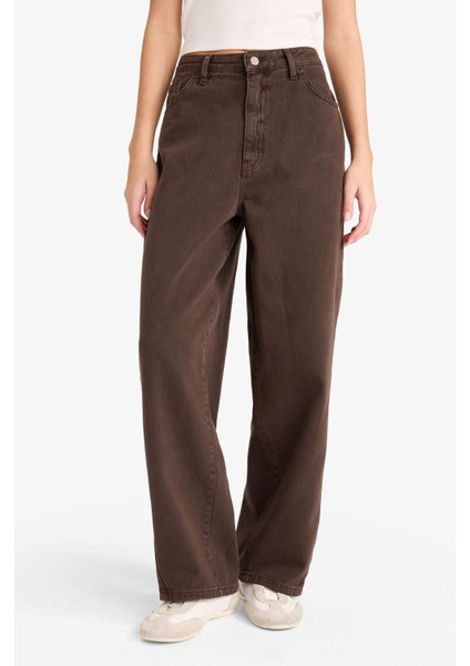 Coool Barrel Fit Normal Bel Gabardin Pantolon G1174AX25AU fırsatları
