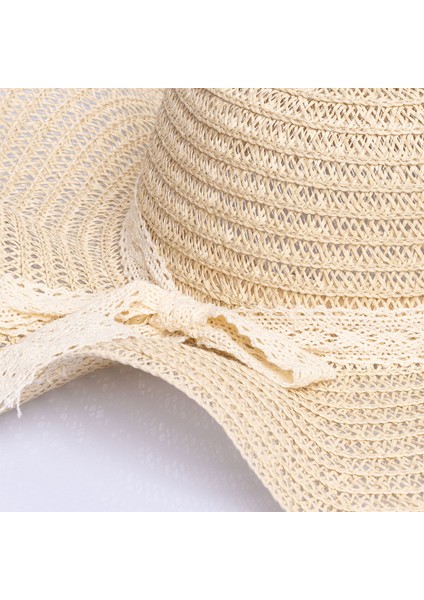 Anne Kurdeleli Hasır Şapka modelleri