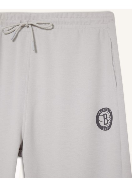 Fit NBA Brooklyn Nets Standart Fit Skuba Dalgıç Kumaş Jogger F8735AX25AU fiyatları