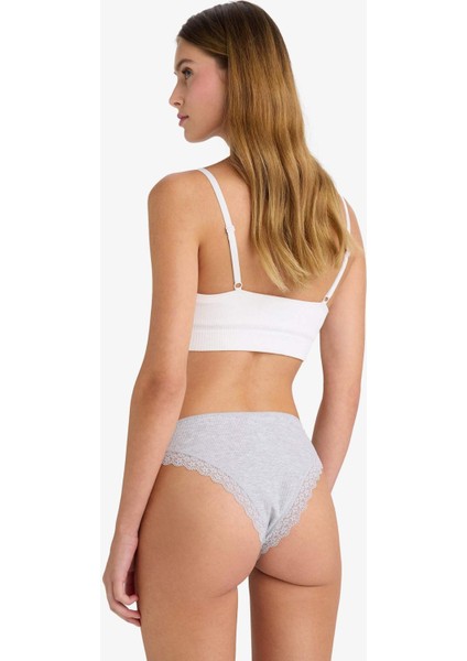 Dantel Detaylı Ribana 3'lü Brazilian Külot D8672AX25AU indirimleri