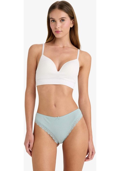 Dantel Detaylı Ribana 3'lü Brazilian Külot D8672AX25AU