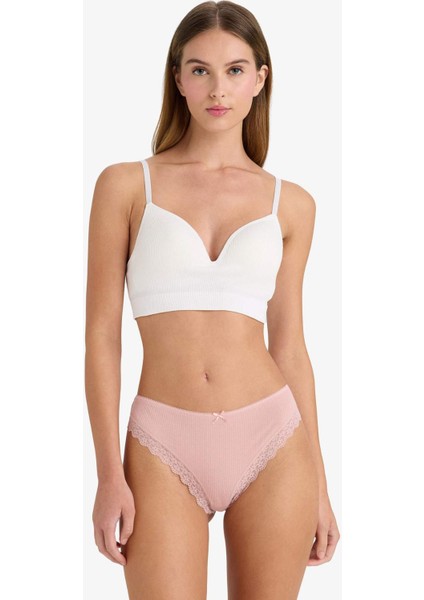 Dantel Detaylı Ribana 3'lü Brazilian Külot D8672AX25AU