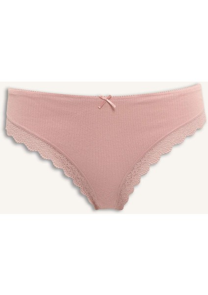 Dantel Detaylı Ribana 3'lü Brazilian Külot D8672AX25AU