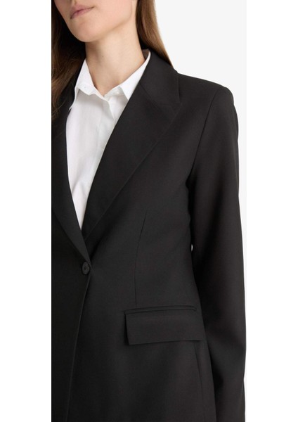 Regular Fit Ceket Yaka Blazer Ceket G1305AX25AU