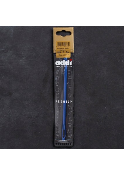 Addi 6mm Mavi Iğne Delikli Tığ - 286-7