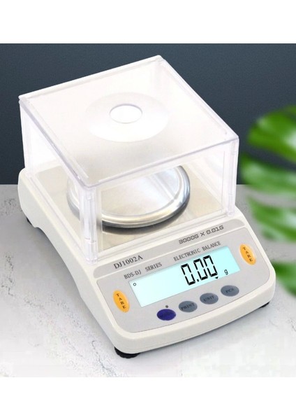 DJ602A Kefeli Hassas Terazi 3000 G Kapasiteli, 0.01 G Hassasiyetle Profesyonel Ölçüm ( Lisinya )