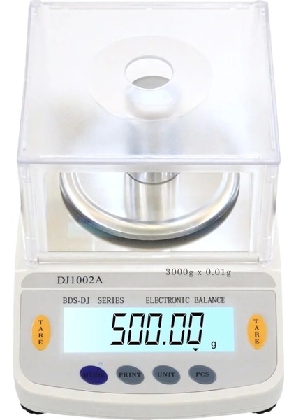 DJ602A Kefeli Hassas Terazi 3000 G Kapasiteli, 0.01 G Hassasiyetle Profesyonel Ölçüm ( Lisinya ) modelleri