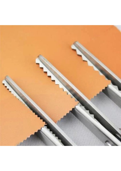 Zikzaklı Kesim Makası Desenli Tırtıklı Oya Makası Terzi Kumaş ( Lisinya ) indirimleri