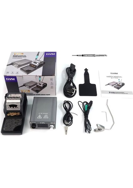 GVM-T115 45 Watt Smd Havya Istasyonu 120-450 Derece modelleri