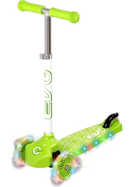Evo 3 Tekerlekli Move'n Groove Işıklı Yeşil Scooter indirimleri