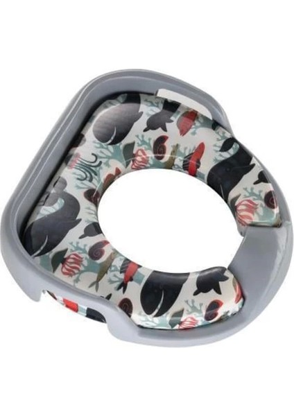 Softy Jumbo Kids Çocuk-Bebek Yanlardan Tutmalı Yumuşak Süngerli Klozet Kapağı Adaptörü ( Lisinya ) modelleri