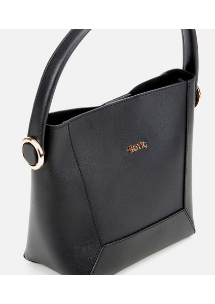 03CAH308610A100 KADIN Siyah Omuz Çantası