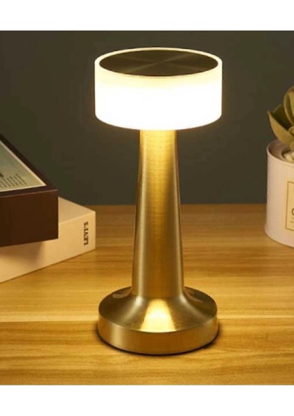 CT-8436 Altın Renk Denver Şarjlı Masa Lambası - Dokunmatik fiyatları