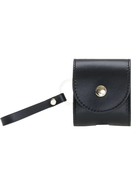 Apple Airpods 2.nesil Uyumlu Deri Kılıf Mai Snap Rst1 Siyah indirimleri