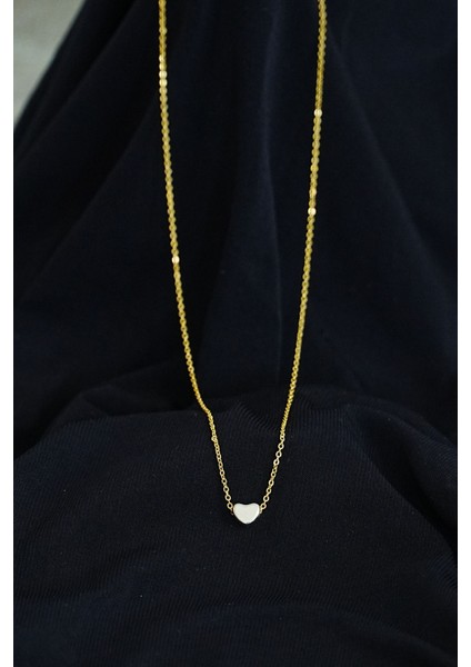 Kalpli Kolye Taşsız Gold Renk fiyatları