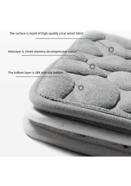 Memory Kaydırmaz Banyo Paspası Pembe modelleri