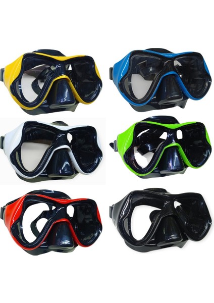 ÇNR-51705- Tek Maske Yetişkin Pc Star Dıvıng (Lisinya)