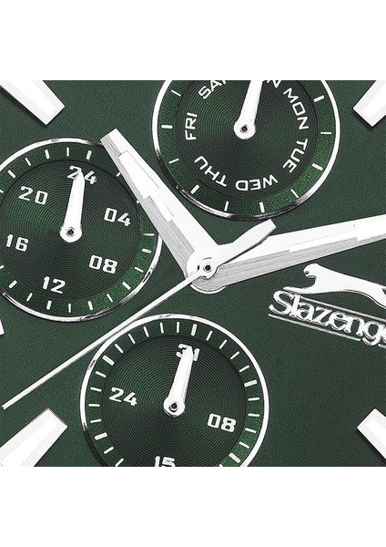 SL.09.2272.2.07 Erkek Kol Saati | 45MM Yeşil Kadran, Çelik Kasa & Spor Şıklık indirimleri