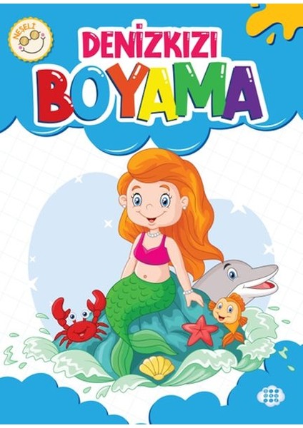 Neşeli Denizkızı Boyama