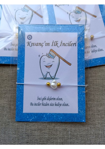 Ilk Dişim Çıktı - Diş Buğdayı Hediyeliği -Konsept Hediyelik 10 Adet